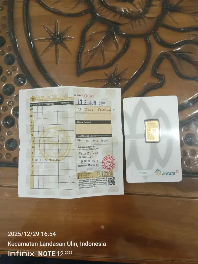 Jual Emas antam 3 gram