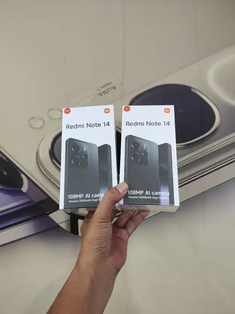 Berminat silahkan WA Xiaomi Redmi Note 14 8/256 Garansi resmi 15bln