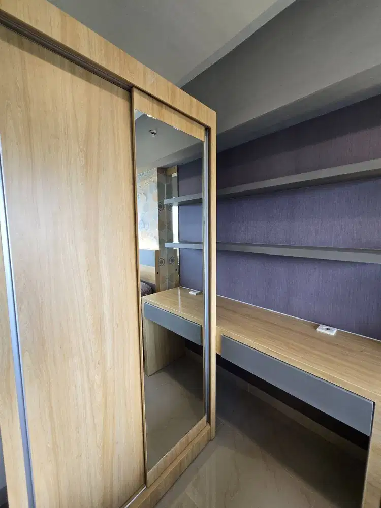 DIJUAL APARTEMEN EDUCITY TOWER STANFORD LANTAI 10 BARU GRES - FURNISH