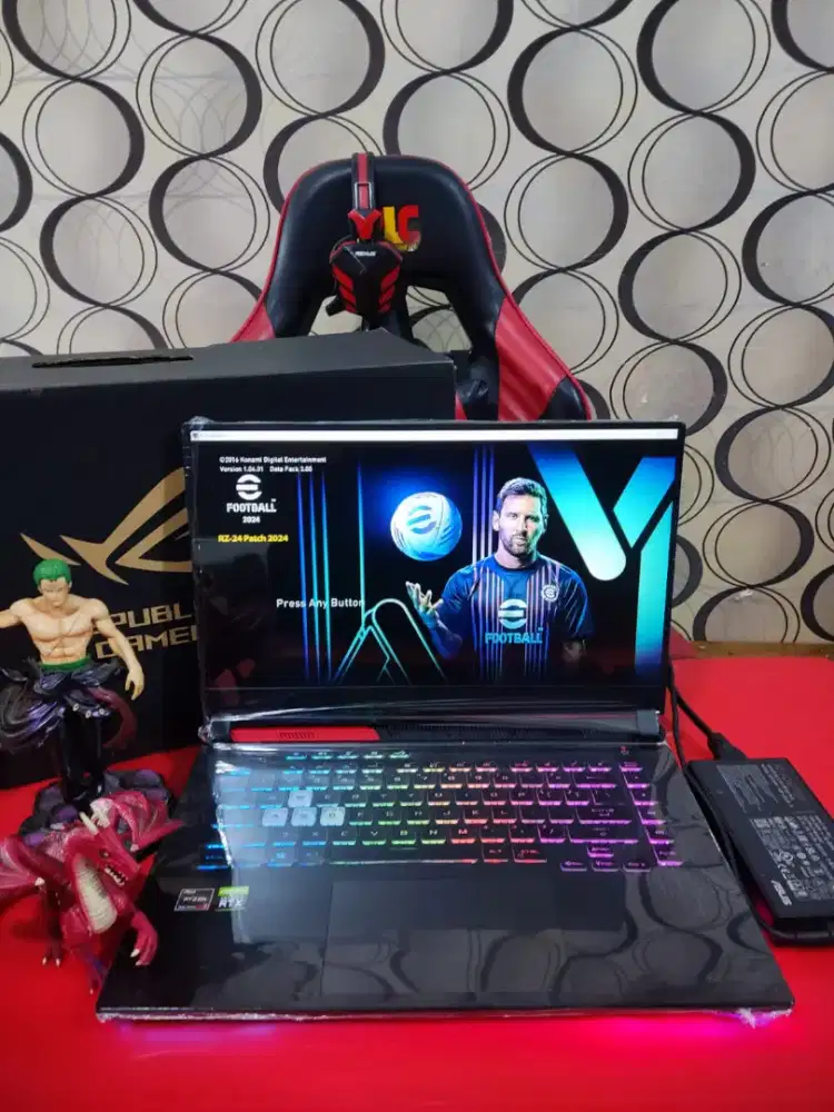 Asus ROG G531QC Ryzen 7 16/512GB VGA Nvidia RTX Siap Gaming
