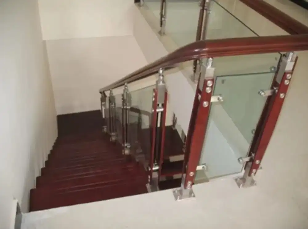 Railing tangga stainless @123