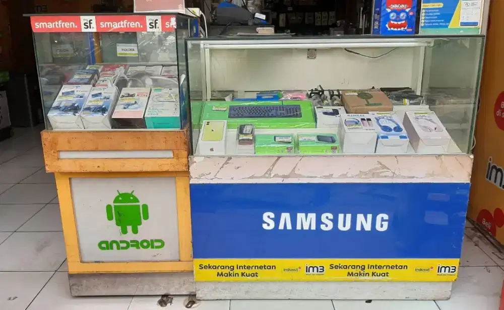 Etalase Konter Buat Usaha