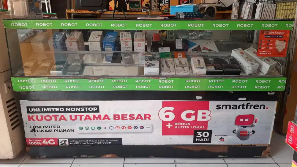 Etalase Konter Buat Usaha