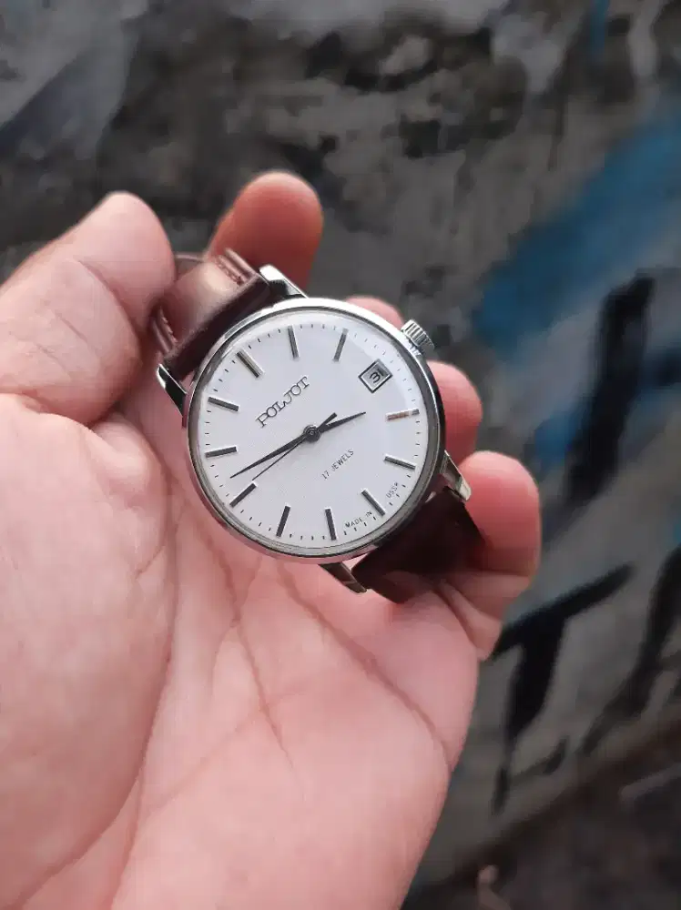 Jam tangan Poljot vintage manual winding