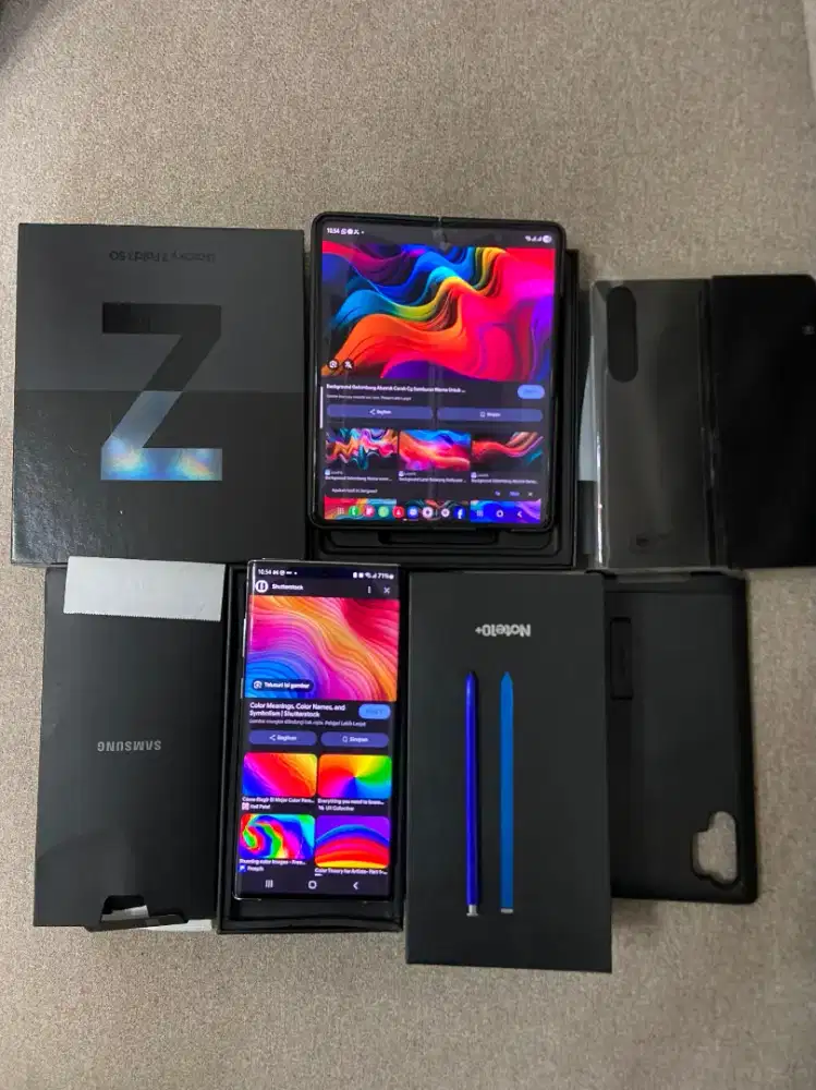 Samsung z fold 3 & Samsung note 10 plus