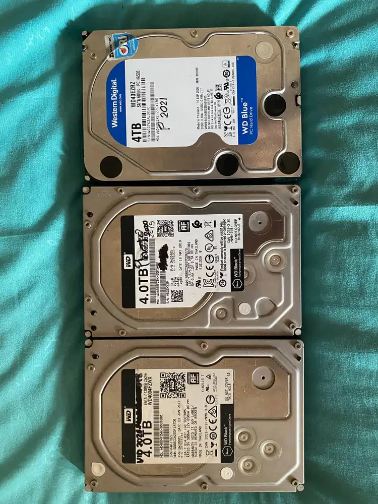 HARDDISK INTERNAL 4 TB WD BLACK & WD BLUE jual borongan murah HDD