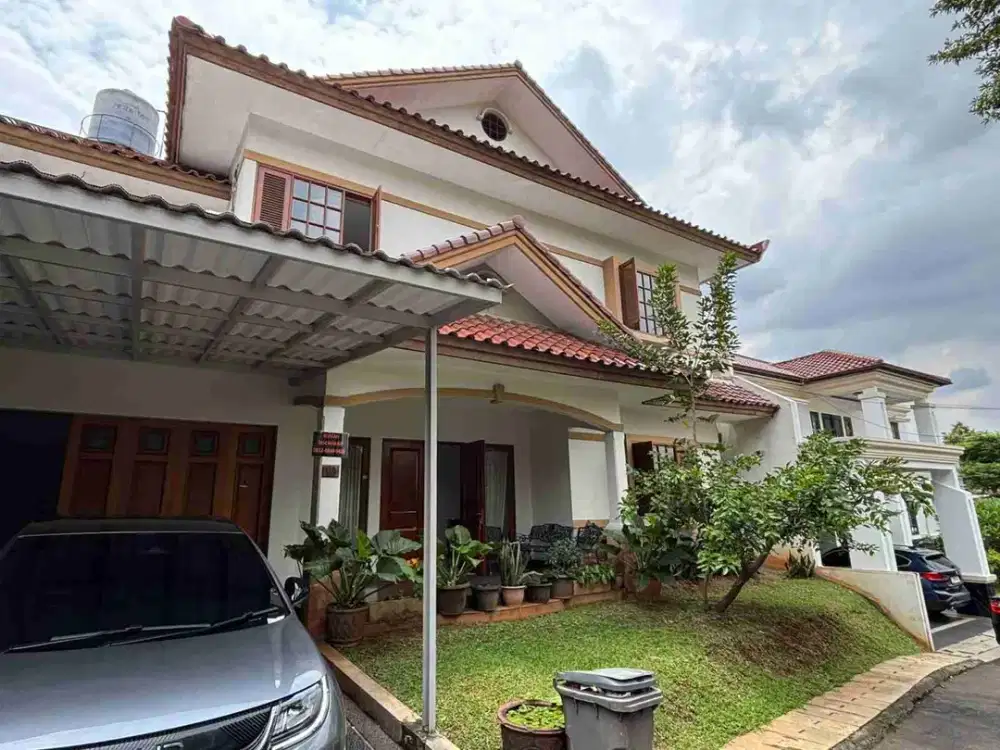 Rumah 2 lantai semi furnished siap huni