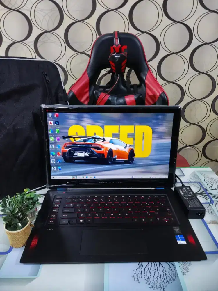 HP Omen 15 Touchscreen Core i7 siap Pakai