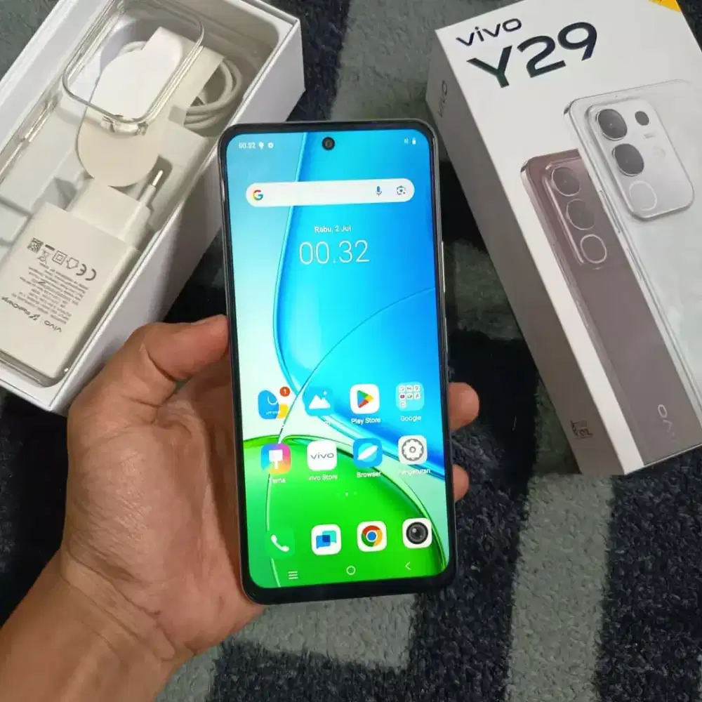 DIJUAL HP MURAH – VIVO Y29 6/128GB PUTIH
