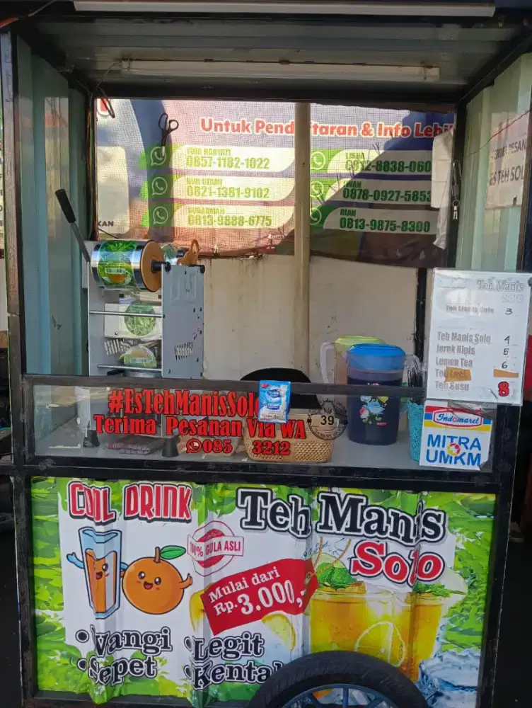 Oper Usaha Stand Esteh