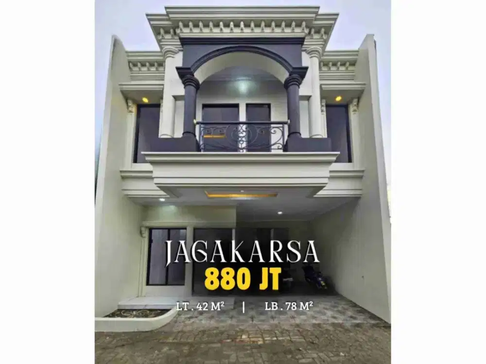 Dijual Rumah Sterategis dekat dengan sekolah, RS, Stasiun, Busway, Jagakarsa Jakarta Selatan