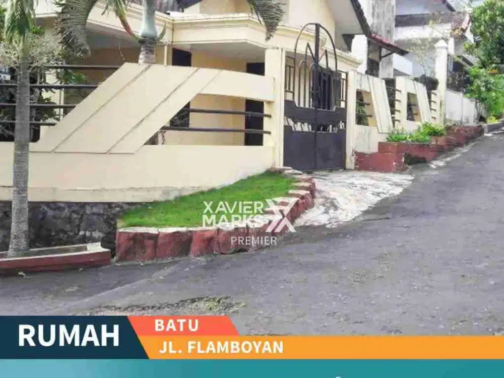 Dijual Murah Rumah Luas Hook Di Jalan Flamboyan, Kota Batu