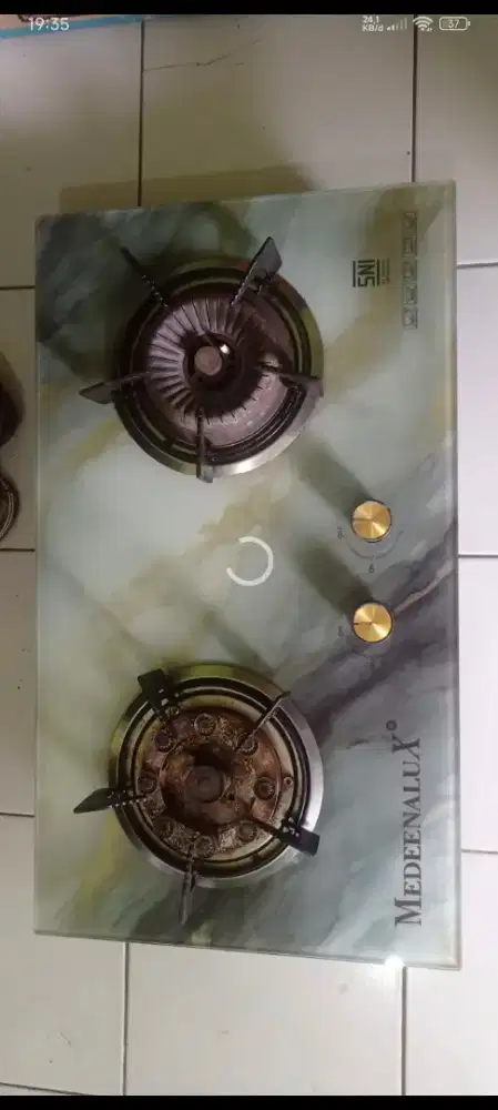 kompor listrik tanam 2 tungku