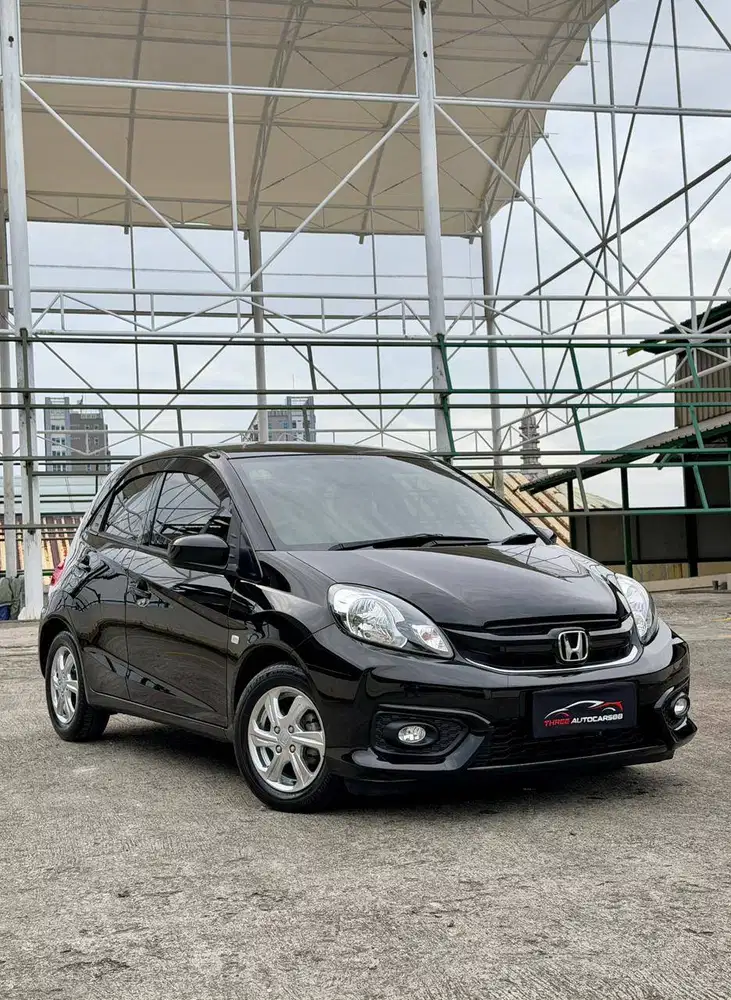[KM 30RB] DP 5 JT!! Honda Brio E CVT Automatic 2018 Antik