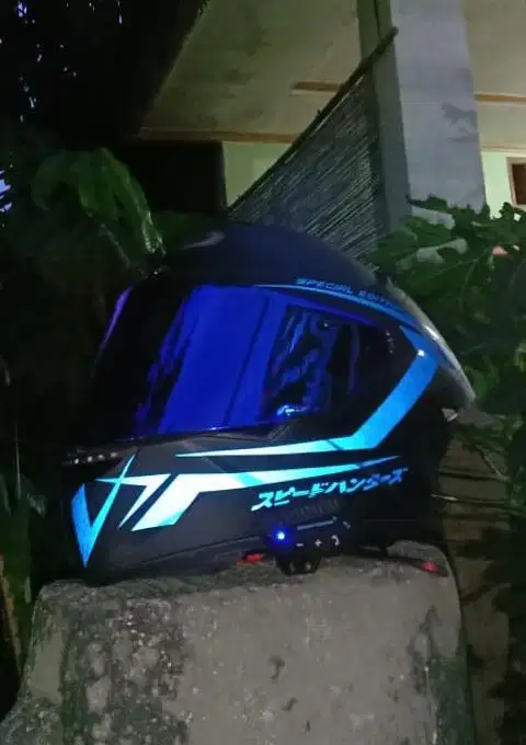 Helm kyt ttc bekas pakai