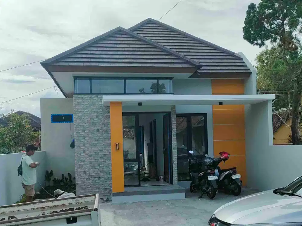 jual rumah diutara uii jl kaliurang, dekat kopi klotok pakem