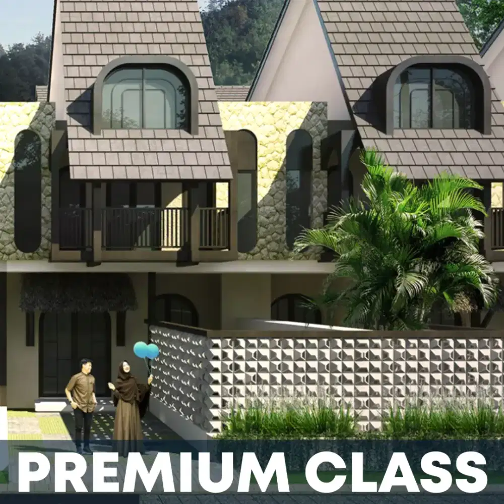 Villa Kelas Premium Maldivara Kota Batu, Dekat Jatim Park 3