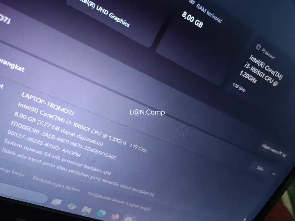 Acer Aspire 5 ssd 512gb ram 8gb Core i3 Gen10