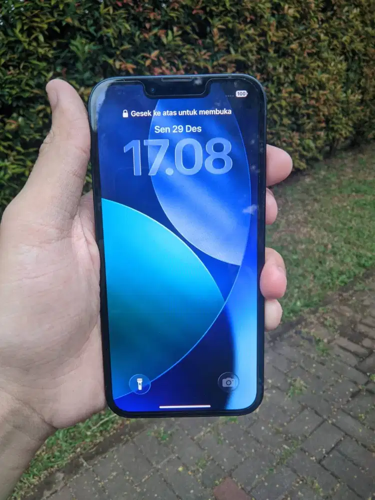 iPhone 13 128gb iBox GARANSI ON BH 99%