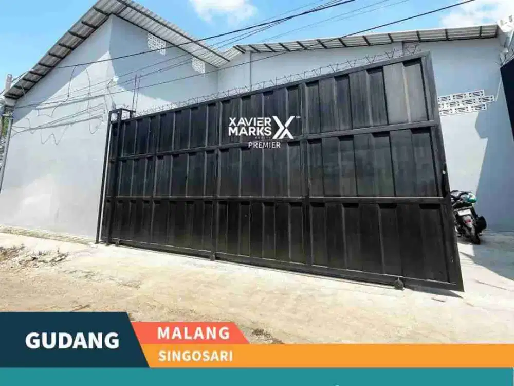 Disewakan / Dijual Gudang Baru Siap Pakai Daerah Singosari, Malang