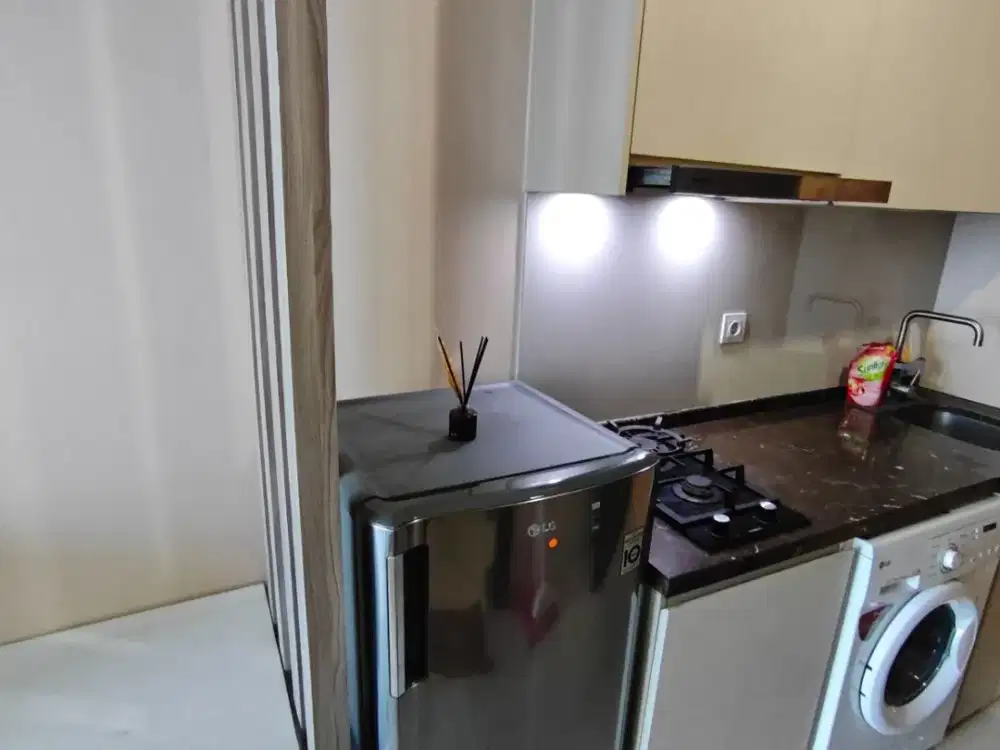 Mau Disewakan Apartemen Puri Mansion Tipe Studio 26 m2 Kondisi Furnish Bagus Rapih Bersih View Cakep Harga Oke