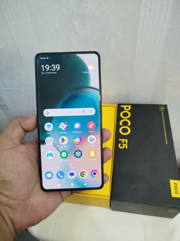 Poco f5 5g 12/256gb fullset ori