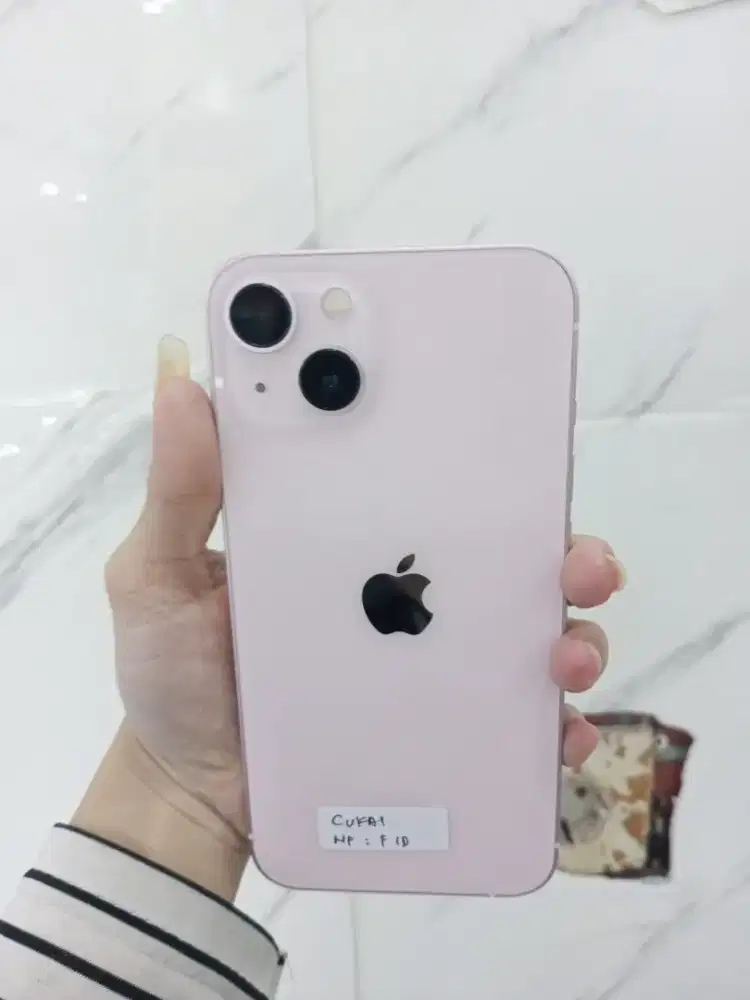 iPhone 13 bea cukai 128gb warna pink