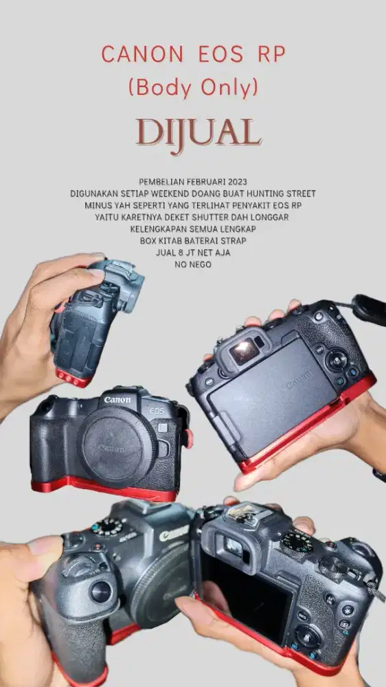 CANON EOS RP BODY ONLY
