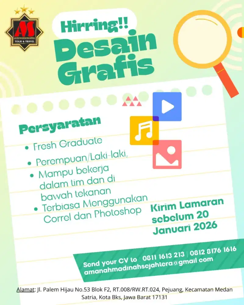 Desain grafis travel