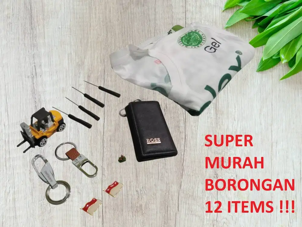 BORONGAN SUPER GILA! 12 ITEM SEKALIGUS — HARGA NGGAK MASUK AKAL
