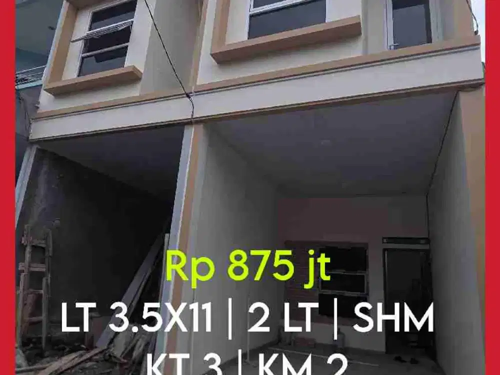 Wilson Rumah murah hadap timur di poris indah