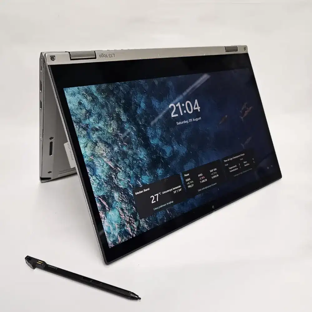 Laptop Lenovo Thinkpad L13 Yoga| i5-gen10|Ram 8GB|SSD 256GB|Termurah|