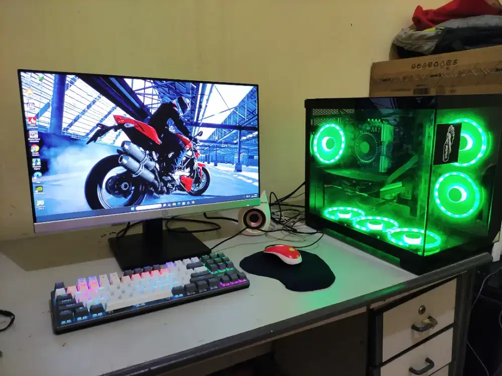 PC KOMPUTER RTX 2060, RAM 32GB DDR4, Core i3 12100f