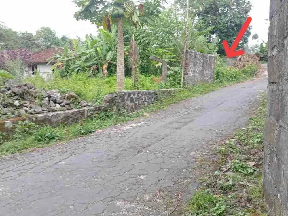 tanah luas 131m2 dipasar pakem jl kaliurang km 16