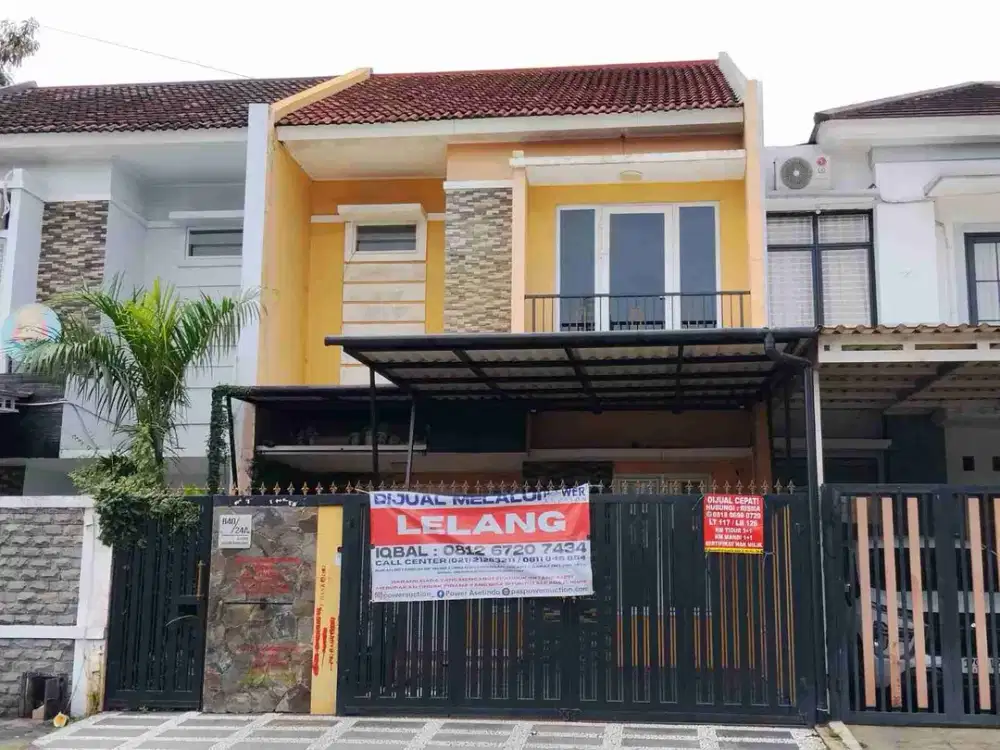 Rumah 2lt di Perum Banjar Wijaya Cluster Grassia Pinang Tangerang