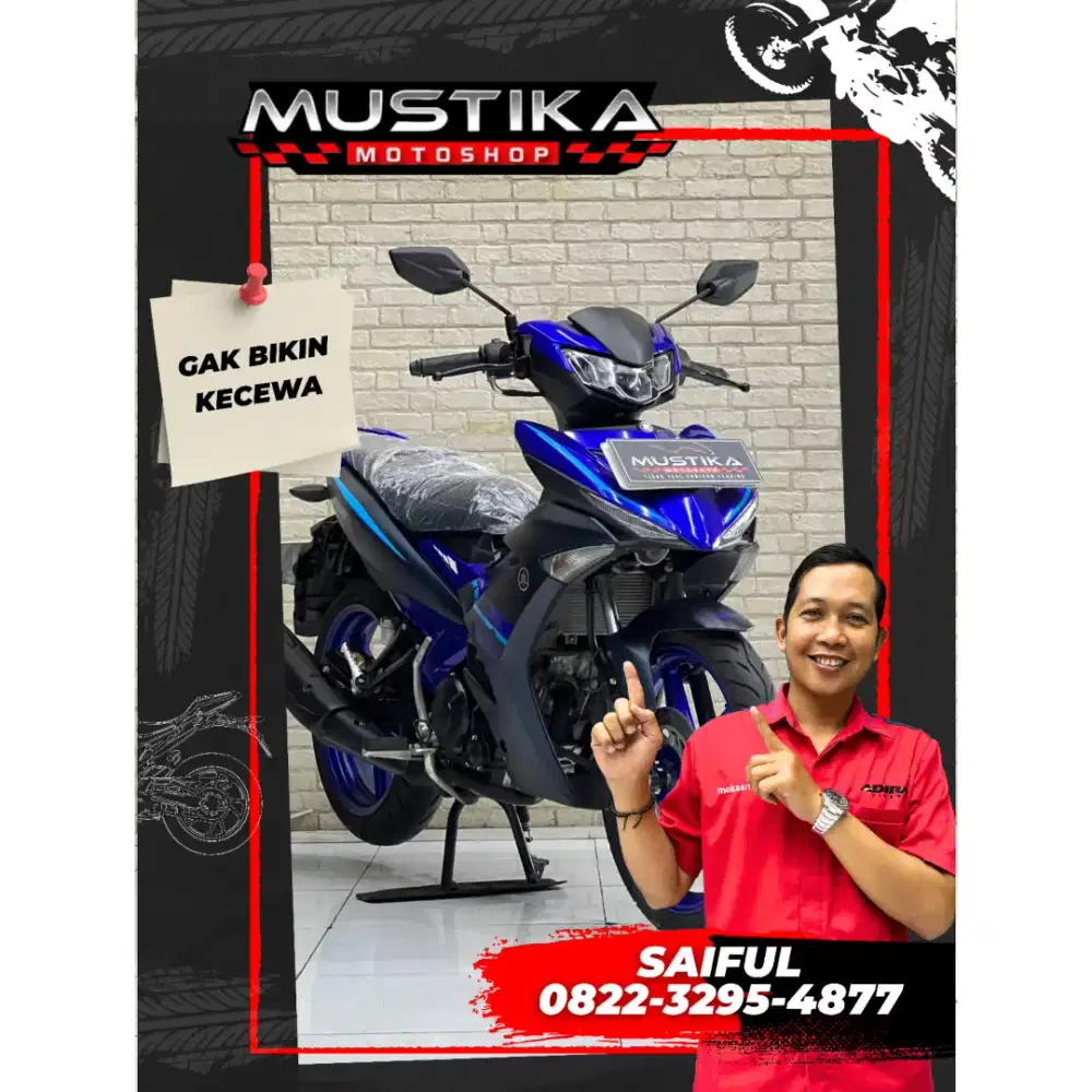 Odo 4rb Simpenan!!Yamaha Mx King 2024 Warna Favorit Mulus-Mustika