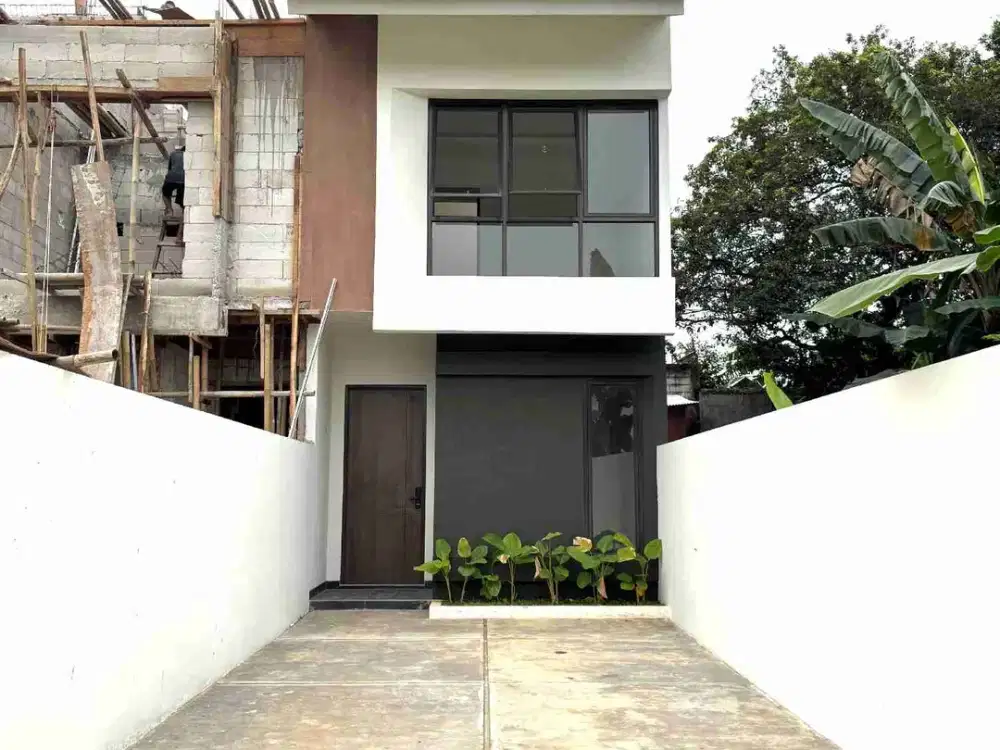 Rumah Modern Siap Huni 2 Lantai Dekat Tol Jatiasih