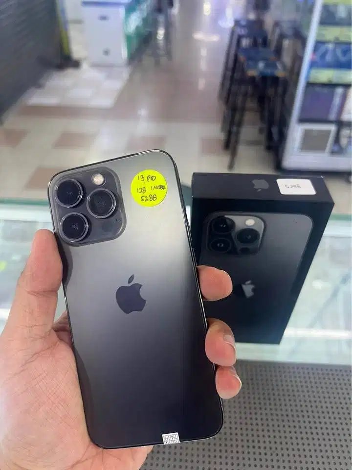 Iphone 13 PRO 128 all opperator (Graphite) Fullset Joss