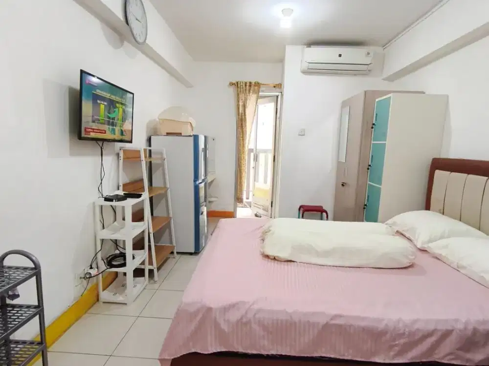 sewa studio apartemen greenbay pluit jakarta utara apartemen green bay mall baywalk