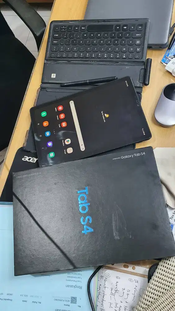 Samsung Galaxy Tab S4 SM-T835 (Black mulus) cellular + wifi ex SEIN