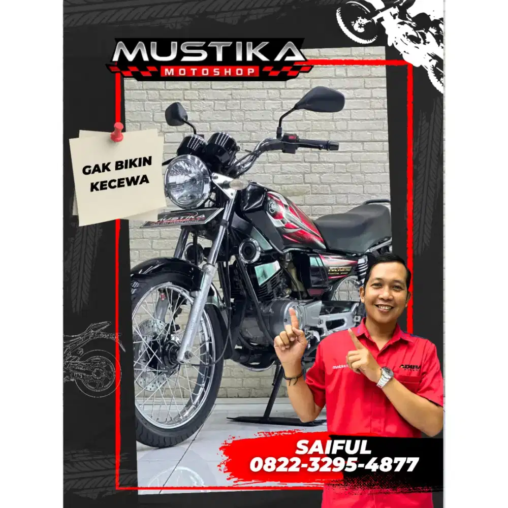Yamaha RX King Peredam 2007 Last Edition Plat Jatim Mulus-Mustika