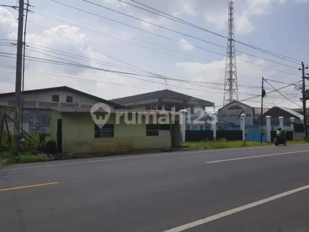 Dijual Gudang Zona Industri Lokasi Banjarsari,Solo Luas 5752m2