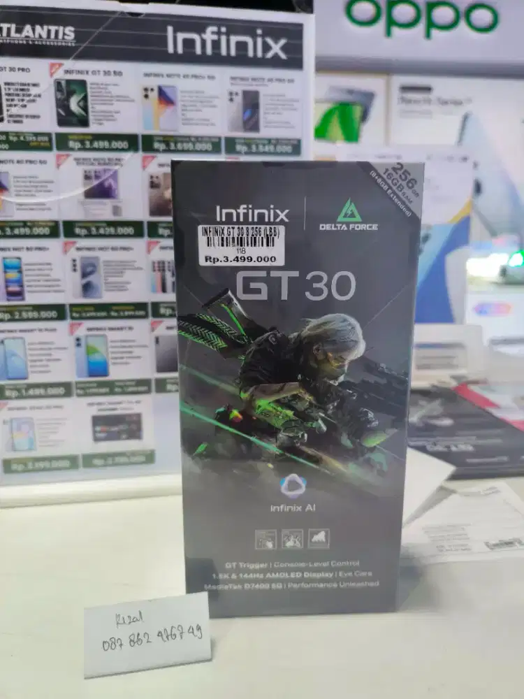 INFINIX GT 30 5G 8/256 | ATLANTIS DAHSYAT