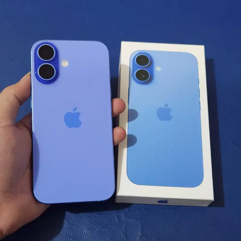 iPhone 16 128gb fullset mulus no minus