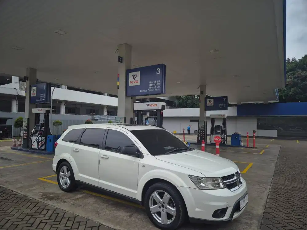 Dodge Journey 2012 White Putih 2011 Mobil Second 2013 Dijual Cepat Bu