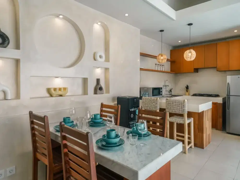 FOR RENT VILLA 3BR BEST LOKASI  JUST WALKING DISTANCE SHOPS, CAFE BRAWA CANGGU - Thumbnail 5