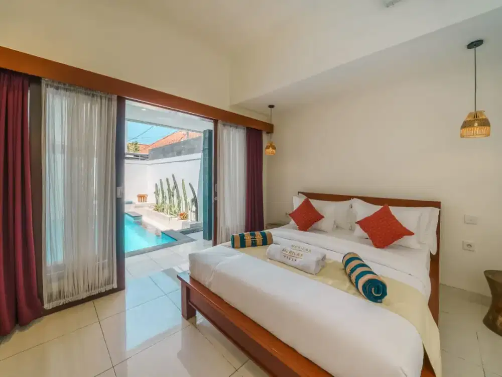 FOR RENT VILLA 3BR BEST LOKASI  JUST WALKING DISTANCE SHOPS, CAFE BRAWA CANGGU - Thumbnail 2
