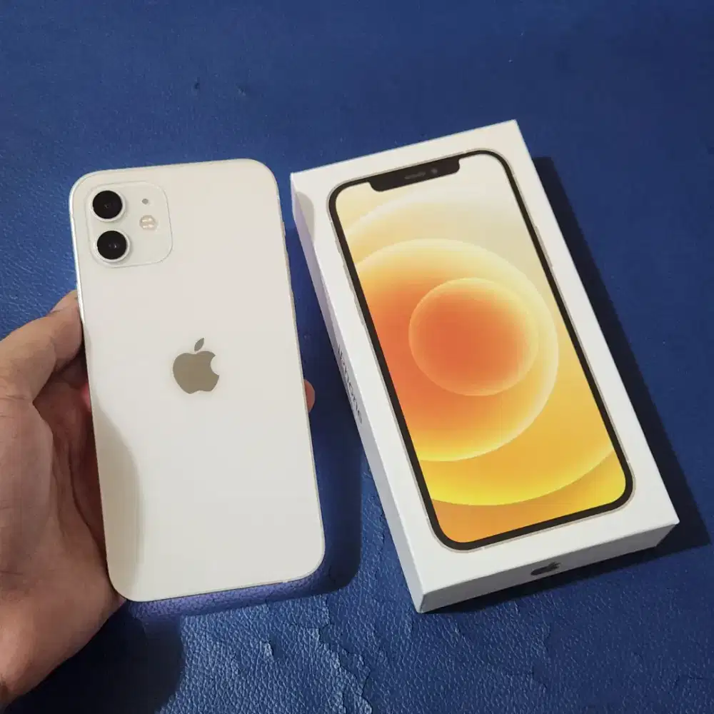 iPhone 12 64gb original fullset no minus mulus
