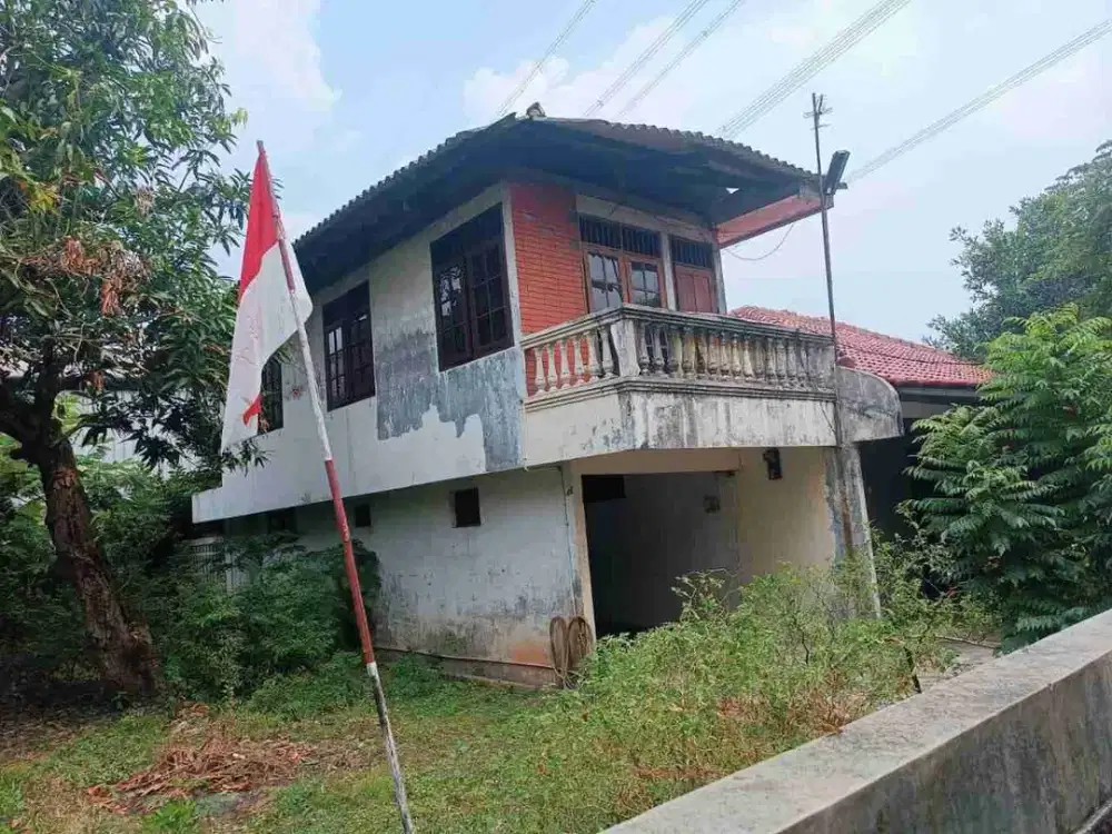 Rumah Lama Hoek 2 Lantai Di Jl Pertambangan Pondok Bambu Duren Sawit Jakarta Timur