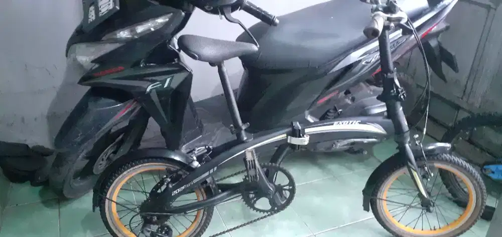 sepeda lipat exotic tinggal gowes 6speed